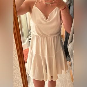 White She+Sky mini dress
